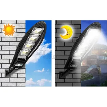 Водоустойчава соларна улична LED лампа 300 W