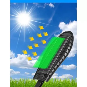 Водоустойчава соларна улична LED лампа 300 W