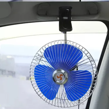 Вентилатор с голям диаметър за автомобил - 12V