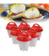 Варене на яйца без черупка – Silicone Egg Boil - 6 броя