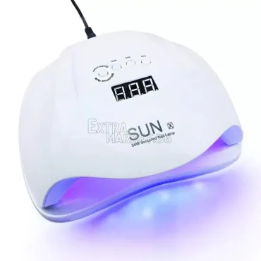 UV LED лампа-печка за изпичане на маникюр 54 W SUN гел лак
