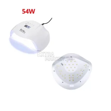 UV LED лампа-печка за изпичане на маникюр 54 W SUN гел лак