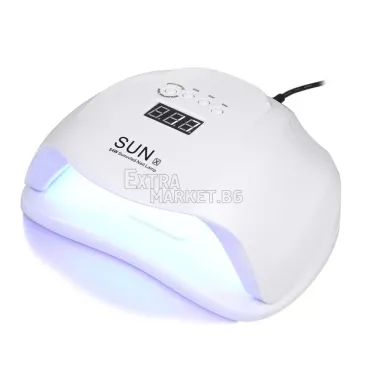 UV LED лампа-печка за изпичане на маникюр 54 W SUN гел лак