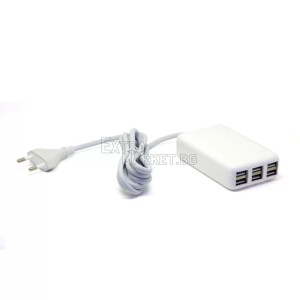 USB силов разклонител 30 вата (6 порта)
