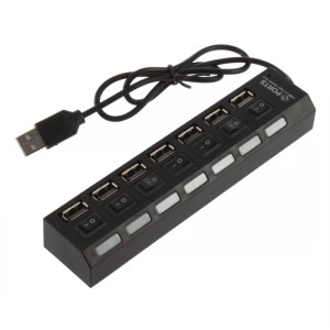 USB разклонител (Хъб) за лаптоп или компютър 1 към 7