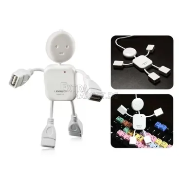 USB разклонител (Хъб) за лаптоп или компютър 1 към 4