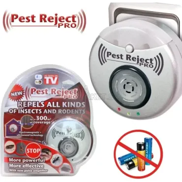 Ултразвуков уред против насекоми и вредители Pest Reject Pro за 200 квадратни метра