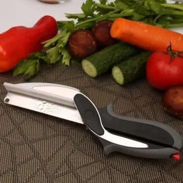 Удобна кухненска ножица 2в1 CLEVER CUTTER