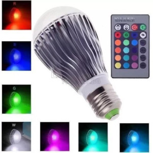 Цветна RGB LED Крушка/Дистанционно управление