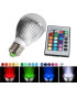Цветна RGB LED Крушка/Дистанционно управление