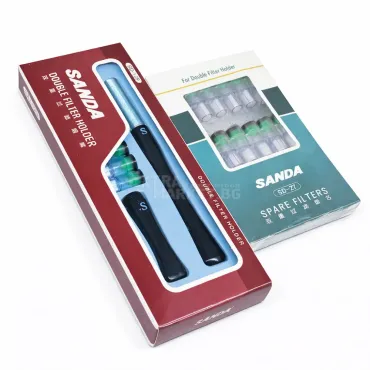Цигаре с филтри и допълнителен мундщук Sanda SD-129 - Regular/Slim размер