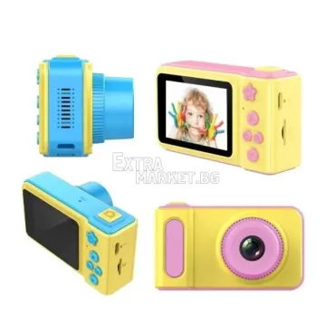 Цифров фотоапарат за деца Kids Camera Summer Vacation