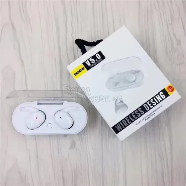 True Wireless Stereo (TWS) Слушалки със зарядна станция и тъч контрол