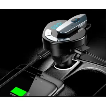 Трансмитер V8 с handsfree слушалка и MP3