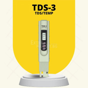 Тестер TDS-3 метър за измерване качеството на водата за твърди частици