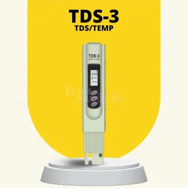 Тестер TDS-3 метър за измерване качеството на водата за твърди частици