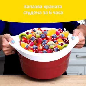Термо съд/тенджера 2.4 литра за съхранение на топла и студена храна за до 6 часа