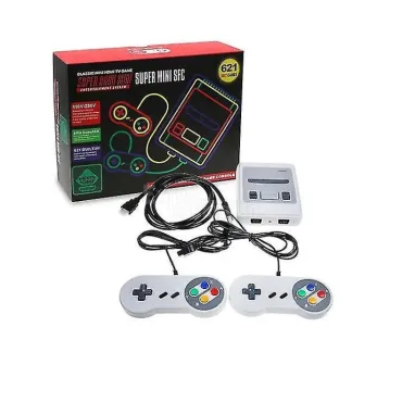 Телевизионна конзола игра Super mini sfc 621 ретро 8 битови игри