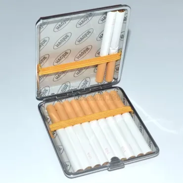 Табакера (PU/PVC) имитация на кожа 80 мм.