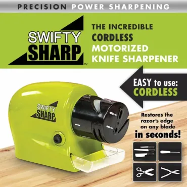 SWIFTY SHARP точило на батерии за ножици, ножове, отвертки