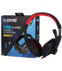 Светещи геймърски компютърни USB слушалки km-9700