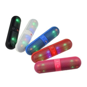 Светеща beats pills музикална Bluetooth колонка
