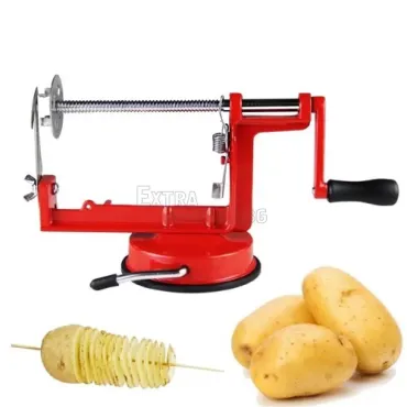 Спирала от картоф-лесно с машинка за домашно ползване