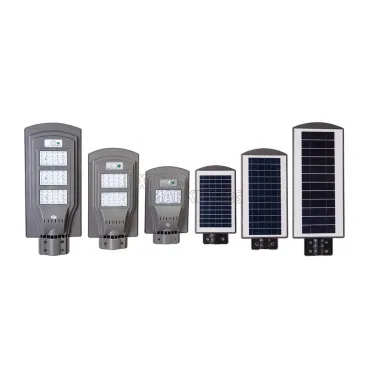 Соларна улична LED лампа (20,40,60 W) с датчик за движение
