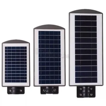 Соларна улична LED лампа (20,40,60 W) с датчик за движение