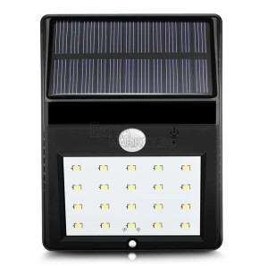 Соларна лампа 20 LED диода-със сензор за движение
