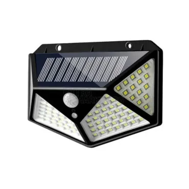 Соларна лампа 100 led диода със соларен панел