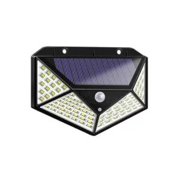 Соларна лампа 100 led диода със соларен панел