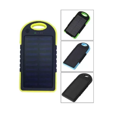 Соларна 20000 mAh мобилна батерия с LED осветителен панел 20 диода