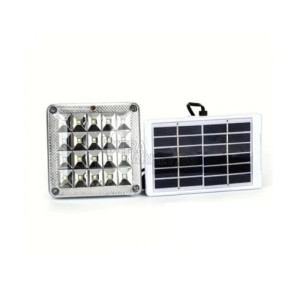 Соларна 20 LED лампа с вграден акумулатор