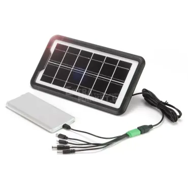 Соларен панел cCLamp зарядно устройство 6V/3.8W