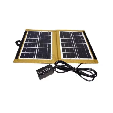 Соларен панел 6V-7W в комплект с мобилна батерия 8000 mAh.