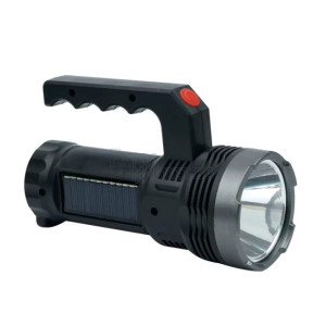 Соларен мощен LED фенер (LED-P500 диод) с вградена батерия и USB зареждане