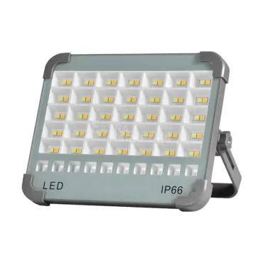 Соларен LED прожектор за външно осветление с USB зареждане