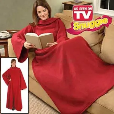 Snuggie поларено меко одеяло за приятни и топли моменти