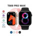 Смарт часовник T800 pro max - получаване на известия, обаждане, здраве, спорт