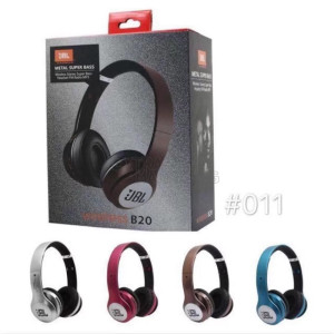 Слушалки JBL (by Harman) Metal Super Bass B20 Bluetooth stereo