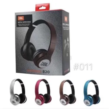 Слушалки JBL (by Harman) Metal Super Bass B20 Bluetooth stereo