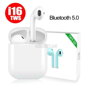 Слушалки i16 TWS