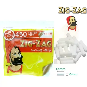 Slim филтри за цигари Zig-Zag 6 х 15 мм