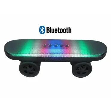 Скейтборд Bluetooth/Wireless/Radio/MP3/AUX/LED музикална система
