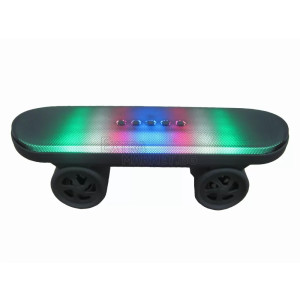 Скейтборд Bluetooth/Wireless/Radio/MP3/AUX/LED музикална система