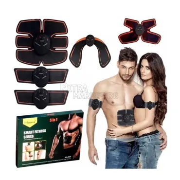 Система зa електрическо стимулиране на мускулите 5 в 1 - EMS Smart Fitness 5 in 1