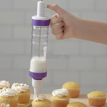 Шприц за крем за декориране Wilton