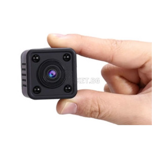 Шпионска мини HD 1080P WiFi камера с 160 градуса ъгъл на заснемане