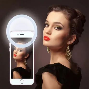 Селфи осветление ринг за смартфон-за перфектни селфи снимки